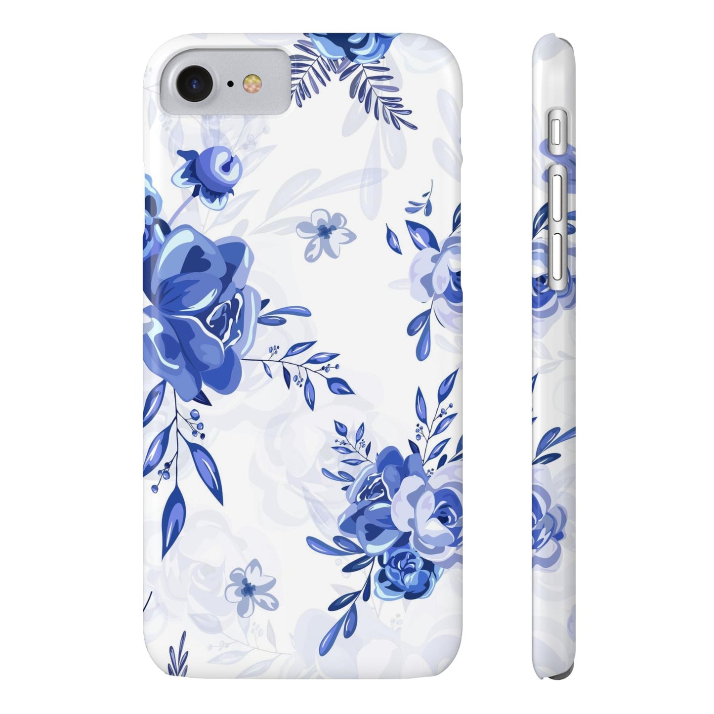 French Blue and White Toille, Slim Phone Cases, Case-Mate IPHONE16 and all sizes